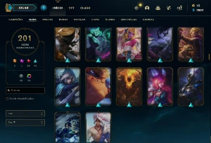 Conta Lol Mono Kat 201 Skins E Vários Espólios - League of Legends