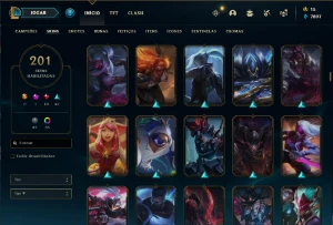 Conta Lol Mono Kat 201 Skins E Vários Espólios - League of Legends