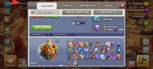 Conta Clash of Clans CV16
