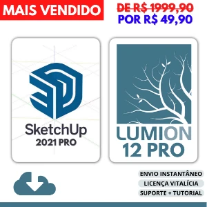 Lumion 12 Templates + Sketchup 2021 - Assinaturas e Premium