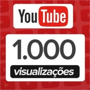 1000 visualizações no Youtube - Redes Sociais