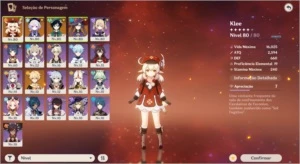 Genshin Impact  AR 47 -VENTI - KLEE - QIQI - MONA + TODOS 4*