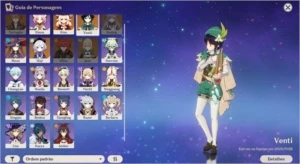 Genshin Impact  AR 47 -VENTI - KLEE - QIQI - MONA + TODOS 4*