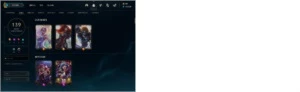 Conta LoL - todos os campeões - 139skins e Valorant c/ passe - League of Legends