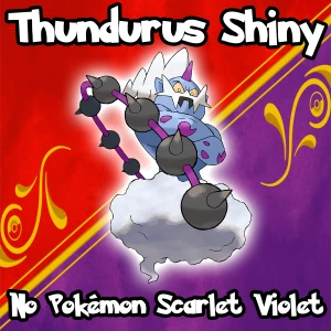 Thundurus Shiny para Pokémon Scarlet Violet - Outros