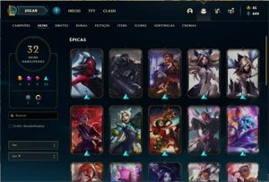 Conta de lol - League of Legends