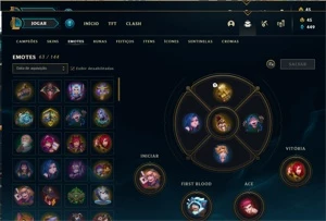Conta de lol - League of Legends