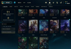 Conta DIAMANTE 4 | 68% Win - Lol (League Of Legends) Elomoon
