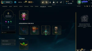 Conta Ferro De 2018 - 2 Skins - 25 Campeões - League of Legends LOL