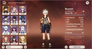 AR 58 NA - Ganyu, Raiden, Venti, Yae Miko  e Mais!!!! - Genshin Impact