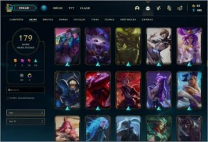 Conta Gold4, 123 champ - League of Legends LOL