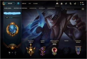 Conta Gold4, 123 champ - League of Legends LOL