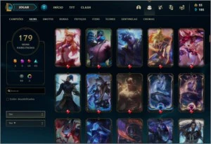 Conta Gold4, 123 champ - League of Legends LOL