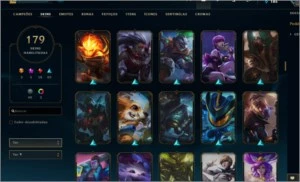 Conta Gold4, 123 champ - League of Legends LOL