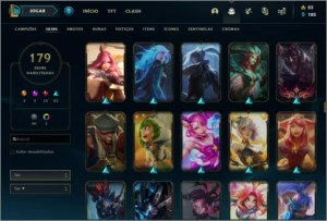 Conta Gold4, 123 champ - League of Legends LOL