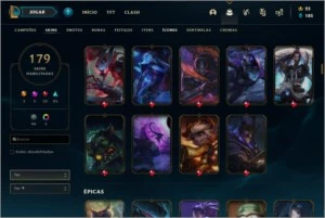Conta Gold4, 123 champ - League of Legends LOL