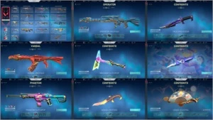 CONTA VALORANT QUASE R$2K INVESTIDOS EM SKINS - PLATINA 03