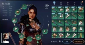 CONTA MIR4 MAGA LEVEL 40  servidor SA11