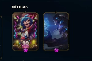 CONTA LOL GOLD 3 VÁRIAS SKINS - League of Legends