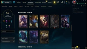 Conta LoL G2 - 57 skins - League of Legends