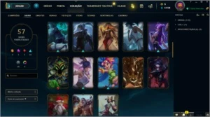 Conta LoL G2 - 57 skins - League of Legends