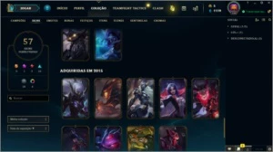 Conta LoL G2 - 57 skins - League of Legends