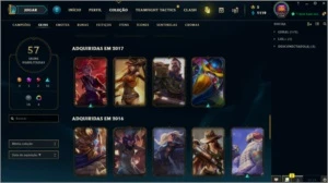 Conta LoL G2 - 57 skins - League of Legends