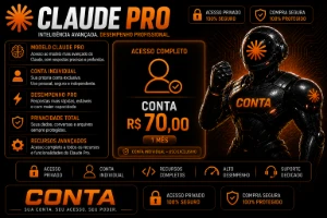 Claude Code Pro | Conta Privada | 30 DIAS - Inteligência Artificial