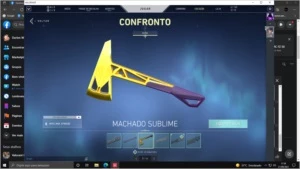 conta valorant 870 reais + investidos, 5 facas