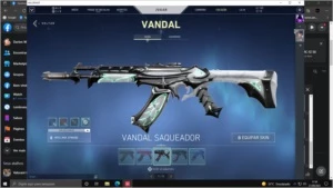 conta valorant 870 reais + investidos, 5 facas