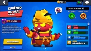 Conta full Todas stars acessorios e Brawlers  varias skins - Brawl Stars