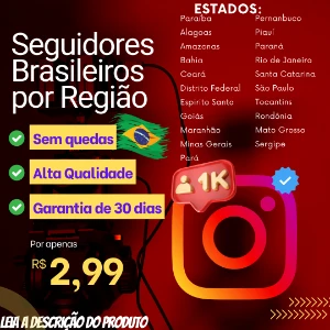 [ Promoção ] Seguidores Brasileiros por Região! - Redes Sociais