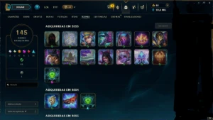 Conta em promoção BARATA LOL Smurf de 2016 - League of Legends