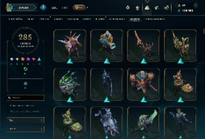 Conta lol 791(Skins), com um VALOR DE 6,324.50. - League of Legends