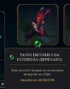 [FULL DADO)Exaltadas+Yasuo Emissario E Genesis+Zed D Quantic - League of Legends LOL