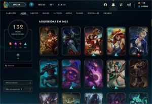 Conta LoL lvl 424 + Conta Valorant lvl 71 - League of Legends