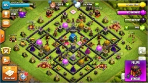 Centro de Vila 12!!!² - Clash of Clans