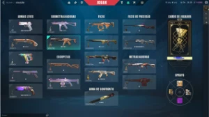 Conta Valorant Pacote Champions, 3 Faca, 4 Vandal+900 Gastos