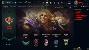 CONTA LEAGUE OF LEGENDS ~ TODOS OS CAMPEÕES ~ LEVEL 387 ~ LOL