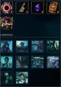 Conta League of Legends Ouro I LOL