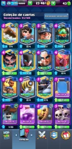 Conta Clash Royale