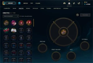 Conta FERRO 4 - LOL (league of legends) ELOMOON