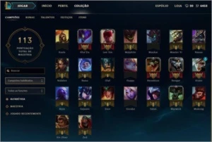 Conta de League of Legends Diamante LOL