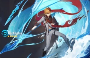 GENSHIN IMPACT CONTA COM TARTAGLIA(CHILDE) AR-16