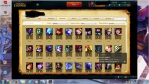 conta de lol bronze 1 - League of Legends