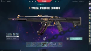 Conta riot Valorant + League of Legends com muitas skins