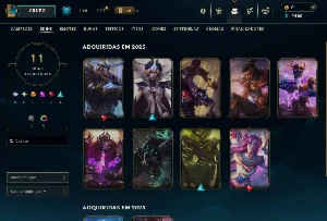 Conta Mestre 65% Wr Email Não Confirmado - League of Legends LOL