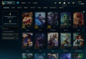 [Br] Conta Ferro 4 | 0 Pdl - Lol (League Of Legends) Elomoon