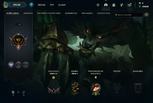 [Br] Conta Ferro 4 | 0 Pdl - Lol (League Of Legends) Elomoon