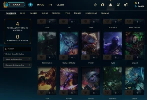 [Br] Conta Ferro 4 | 0 Pdl - Lol (League Of Legends) Elomoon